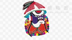 高清中国传统京剧Q版人物角色素材50 PNG