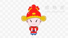 高清中国传统京剧Q版人物角色素材66 PNG