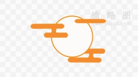 金色祥云国庆素材PNG免抠图