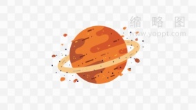 漂亮星空设计元素透明图片