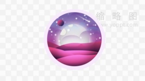 高清球体设计元素PNG透明图片