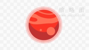 高清星球素描免抠png下载