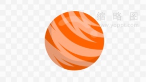 精美行星设计元素PNG免抠图