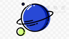 漂浮星空设计元素免抠png下载