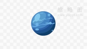 简约星球特效免抠