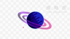 经典太空图案PNG文件