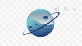 高质量球形图案手绘PNG格式