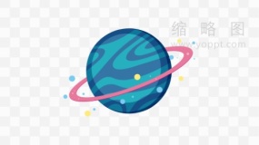 大尺寸航空航天星球效果透明图片