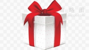 礼盒设计效果免抠图片