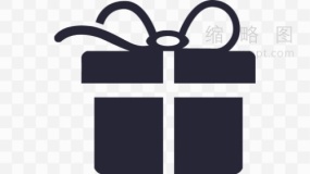 礼物盒效果免抠图片
