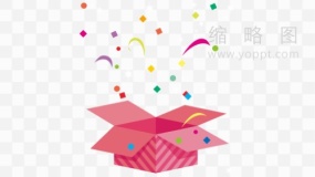 促销礼包元素PNG文件