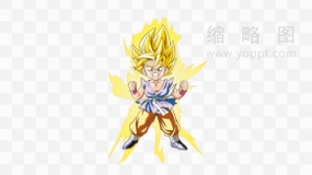 七龙珠人物角色效果免抠png下载