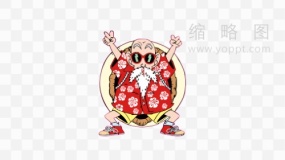 龙珠动漫特效PNG免抠图