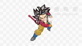 七龙珠主要人物效果免抠png下载