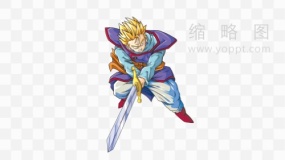 龙珠孙语空图案PNG