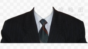 证件照正装男素材35 免抠图片