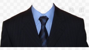 高清男士正装照片寸照素材56 透明图片