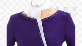 正装形象照女素材4 PNG免抠图