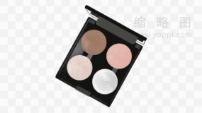 眼部粉底盒子设计元素png文件