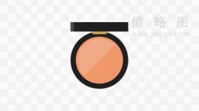 粉底液装饰素材PNG文件