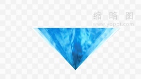 银河系图片填充三角形PNG