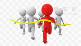 体育比赛获奖的3d小人PNG格式