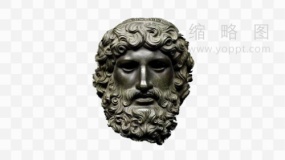 石膏头像设计素材36 PNG免抠图
