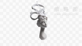 欧式石膏雕像素材94 png文件