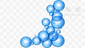 3D质感水珠特效 png文件