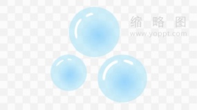 圆形水滴素材 免抠图片