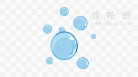 立体水滴图片 PNG免抠图