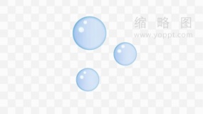 水滴透视素材 透明格式