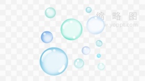3D质感水珠素材 png文件