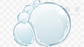 水珠凝聚素材 PNG