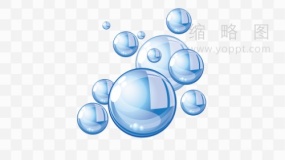 水滴球形图片 透明格式