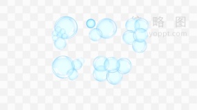 小水滴元素 免费png素材