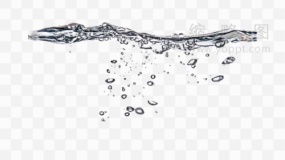 水波粼粼设计元素免费下载png