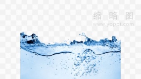 水浪纹样设计元素免抠