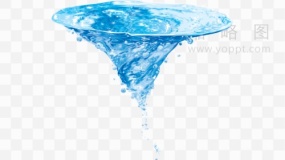 溅起的水花元素PNG文件