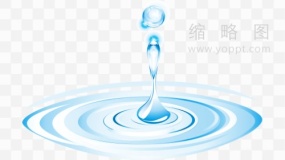 水珠效果免抠图片