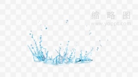 水珠素材透明