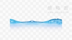 水浪纹样图案PNG格式