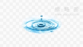 水浪波纹元素PNG文件