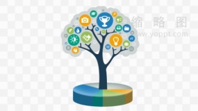 超级实用树状分支图素材PNG文件