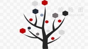 清晰树枝箭头装饰元素透明