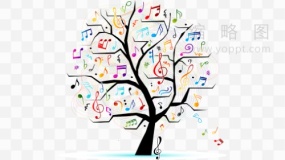 美丽逻辑思考树形图效果透明图片