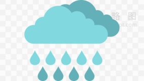 特殊天气符号图案PNG透明图片