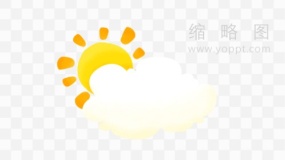 气象图标大全元素免抠图片