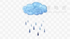 天气预报特效透明格式