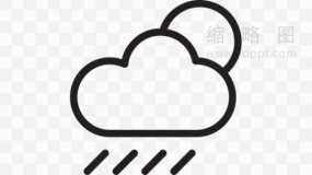 天气预报符号大全图案PNG文件